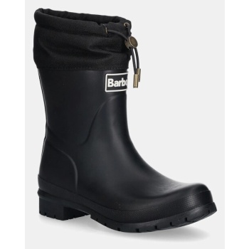 γαλότσες barbour mowbray χρώμα μαύρο