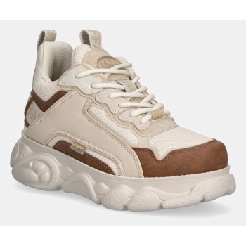 αθλητικά buffalo cld chai χρώμα μπεζ