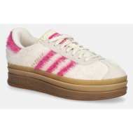  αθλητικά adidas originals gazelle bold χρώμα: μπεζ, js3908