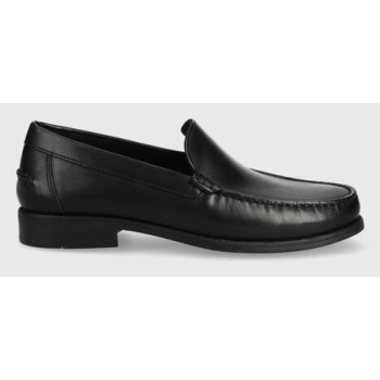 δερμάτινα μοκασίνια geox u new damon