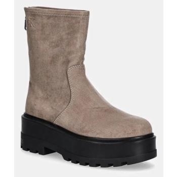 μποτάκια calvin klein jeans flatform