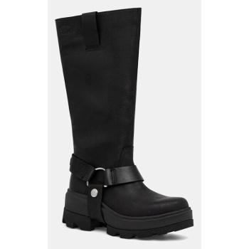 δερμάτινες μπότες sorel joan frw tall