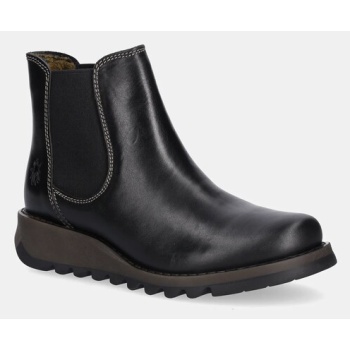 δερμάτινες μπότες τσέλσι fly london