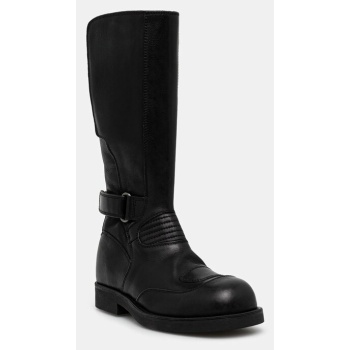 δερμάτινες μπότες mm6 maison margiela