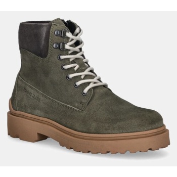 ψηλά δερμάτινα παπούτσια tommy jeans