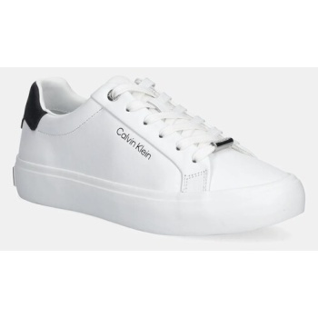 δερμάτινα sneakers calvin klein vulc