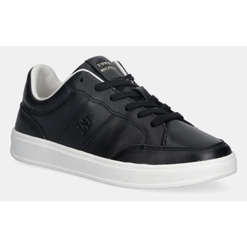 δερμάτινα sneakers tommy hilfiger th