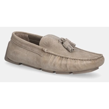 μοκασίνια σουέτ calvin klein driver