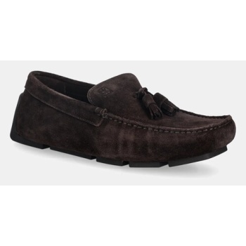 μοκασίνια σουέτ calvin klein driver