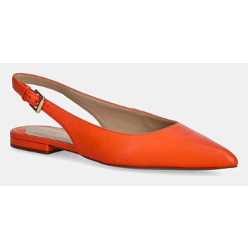 δερμάτινες μπαλαρίνες lauren ralph