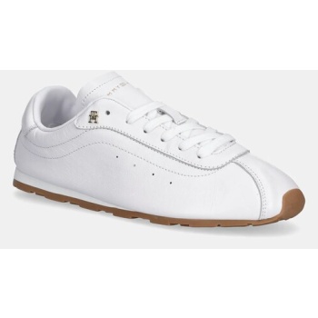 δερμάτινα sneakers tommy hilfiger th