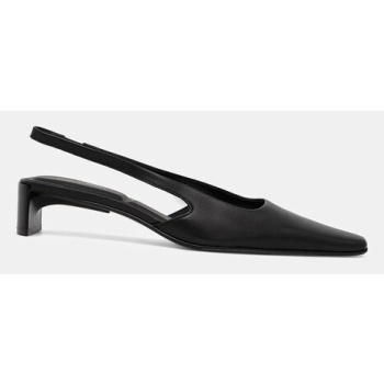 δερμάτινες γόβες calvin klein set back