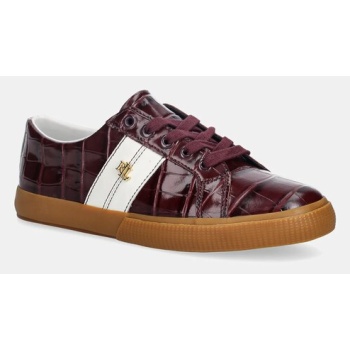 δερμάτινα sneakers lauren ralph lauren