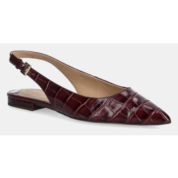 δερμάτινες μπαλαρίνες lauren ralph