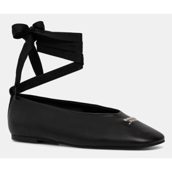 δερμάτινες μπαλαρίνες tommy hilfiger