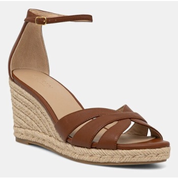 δερμάτινες εσπαντρίγιες lauren ralph