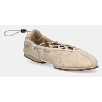 μπαλαρίνες σουέτ polo ralph lauren