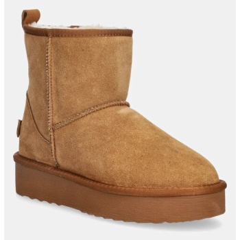 μπότες χιονιού σουέτ steve madden tessah