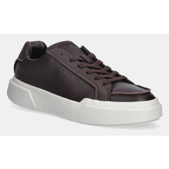 δερμάτινα sneakers calvin klein chunky
