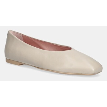 δερμάτινες μπαλαρίνες pretty ballerinas