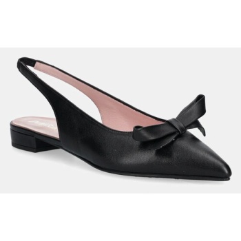 δερμάτινες μπαλαρίνες pretty ballerinas