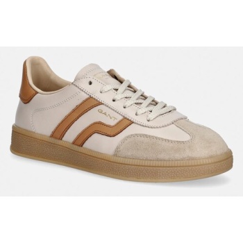 δερμάτινα sneakers gant cuzima