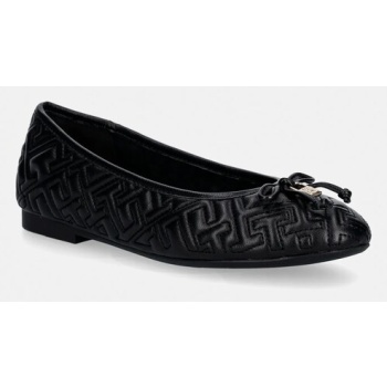 δερμάτινες μπαλαρίνες tommy hilfiger th