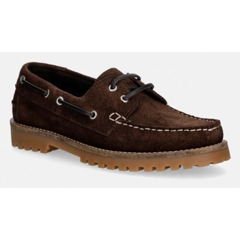 μοκασίνια σουέτ bianco biacapri