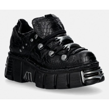 δερμάτινα sneakers new rock piton