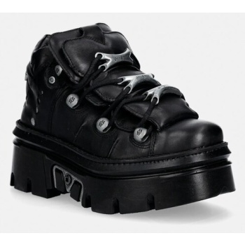 δερμάτινα sneakers new rock crust