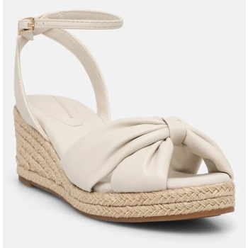 πέδιλα tommy hilfiger th bow mid cork