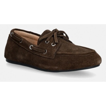 μοκασίνια σουέτ bianco biamarlene