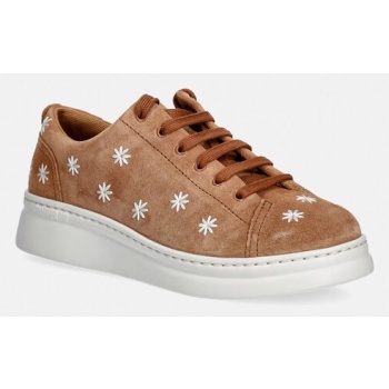 σουέτ sneakers camper runner up