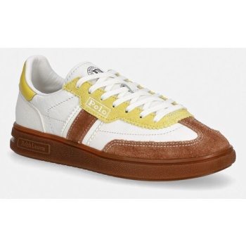 δερμάτινα sneakers polo ralph lauren