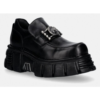 δερμάτινα μοκασίνια new rock crust