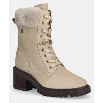 σουέτ μπότες tommy hilfiger th