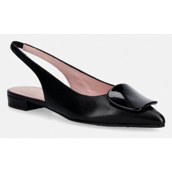 δερμάτινες μπαλαρίνες pretty ballerinas