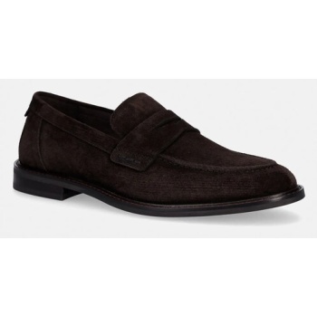 μοκασίνια σουέτ gant lozham