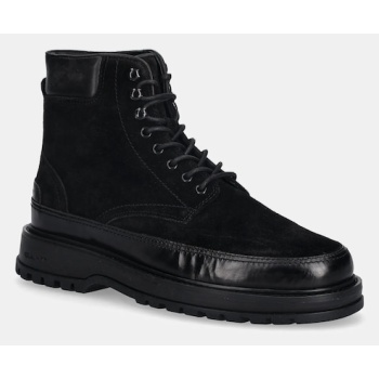 δερμάτινες μπότες πεζοπορίας gant