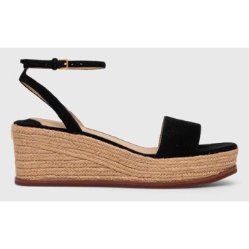 πέδιλα σουέτ lauren ralph lauren leona