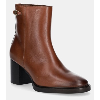 δερμάτινες μπότες tommy hilfiger