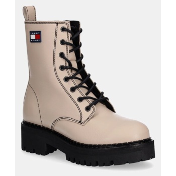 δερμάτινα workers tommy jeans tjw urban