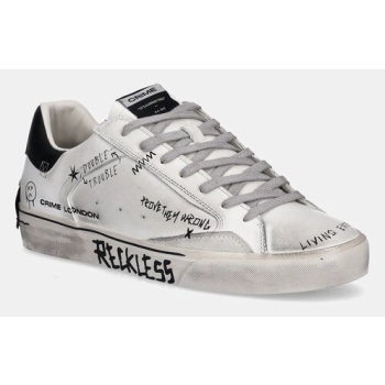 δερμάτινα sneakers crime london