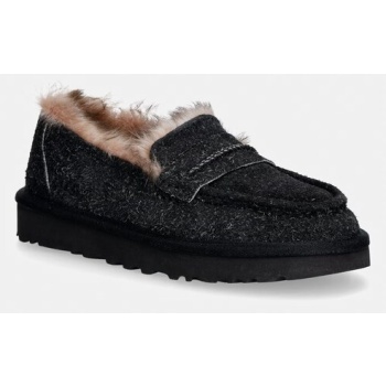 μοκασίνια σουέτ ugg w ellis loafer