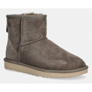  μπότες χιονιού σουέτ ugg w classic mini ii