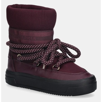 μπότες χιονιού tommy hilfiger snow boot