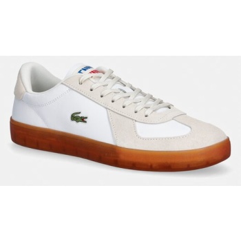 δερμάτινα sneakers lacoste men baseshot