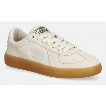 σουέτ sneakers lacoste baseshot pro