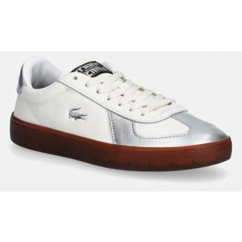 δερμάτινα sneakers lacoste baseshot pro