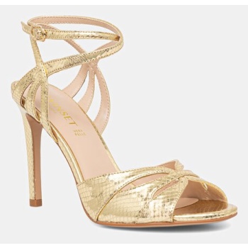 δερμάτινα σανδάλια twinset